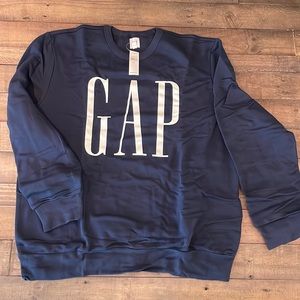 GAP mens crew neck sweatshirt Navy, XL